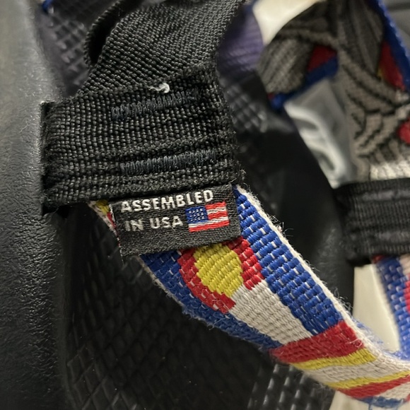 Colorado Flag Chaco men’s Sandals Size 7 - Picture 4 of 8